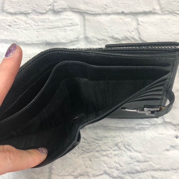 Gucci Authentic Vintage canvas & leather wallet Jackie O Monogram logo clutch - Picture 12 of 16